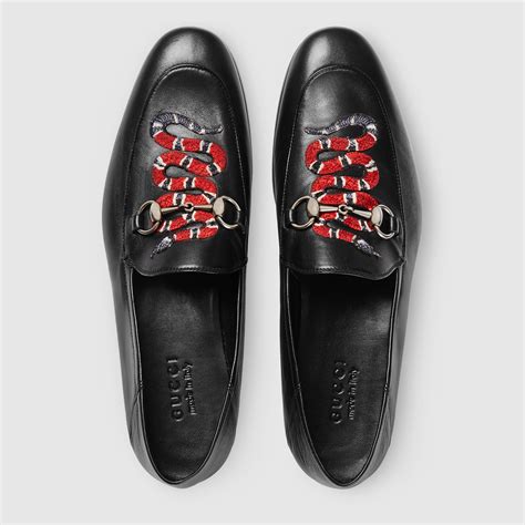 gucci snakeskin loafers.